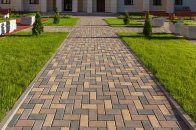 Pathway with Pavers