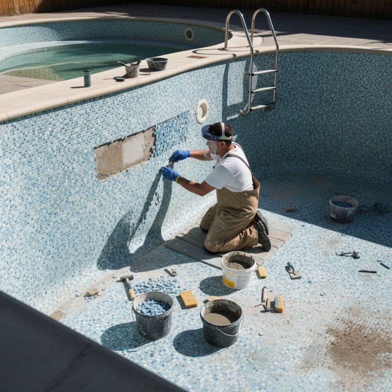 Pool Paver Repair